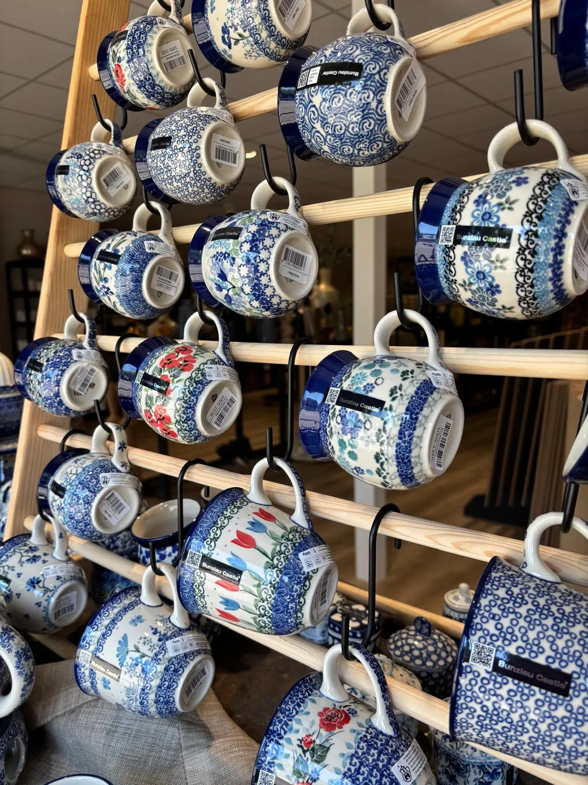 Bunzlau Castle mokken in de winkel